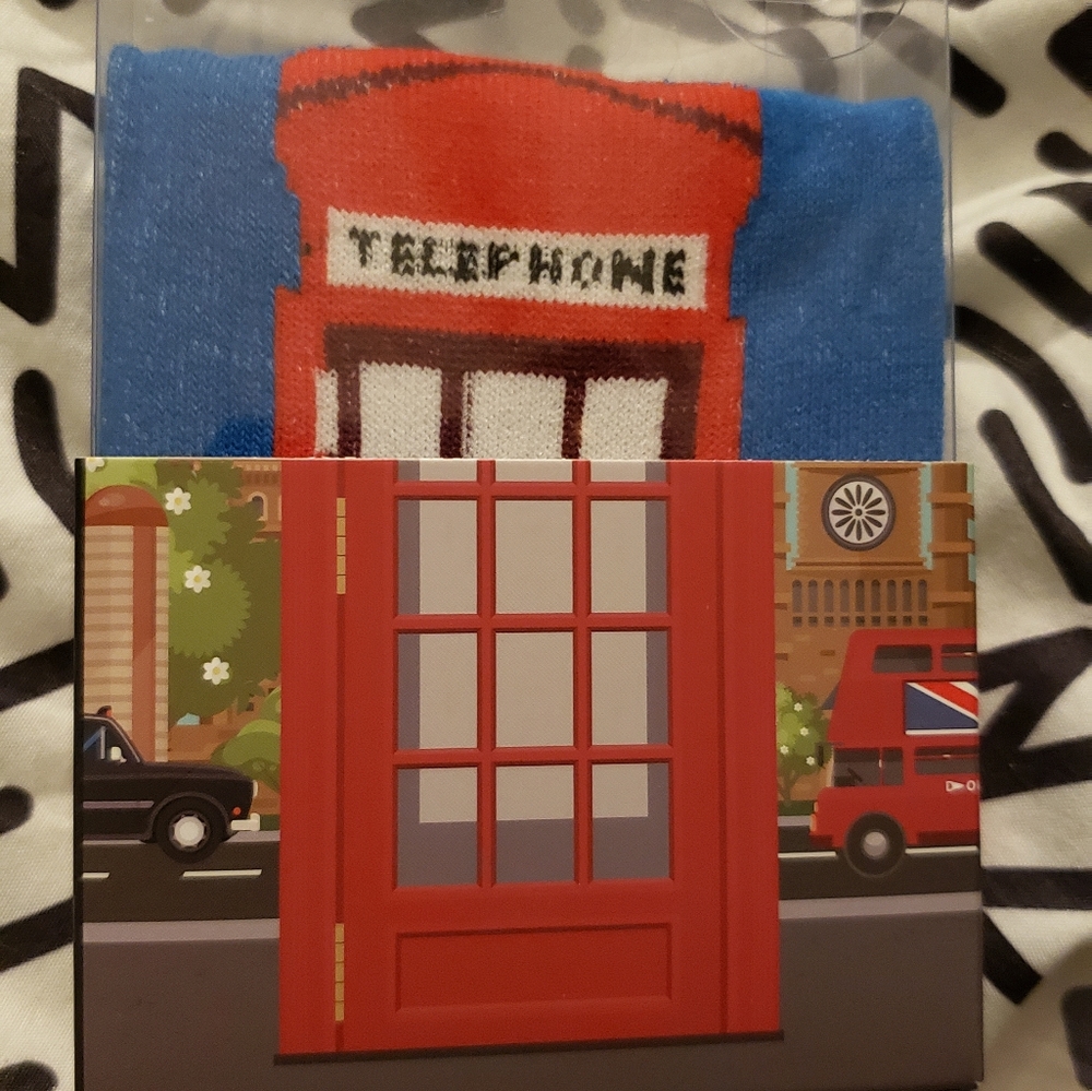 London themed socks